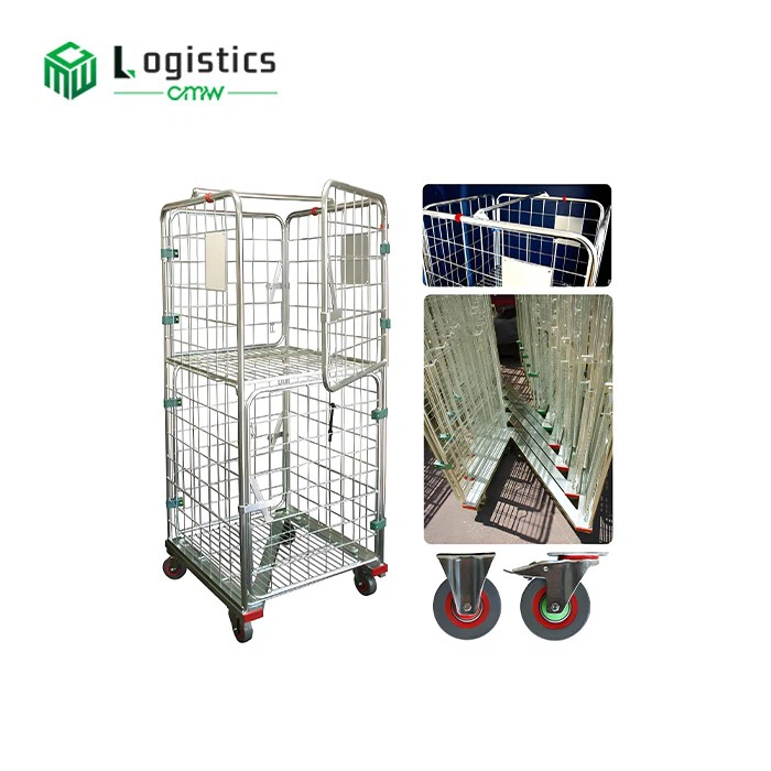 Four Sided Split Gate Roll Pallet
