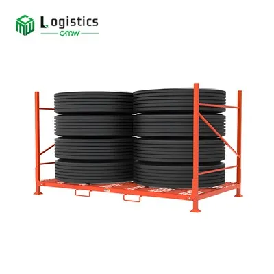 Ħażna tat-tajers tal-pallet tal-azzar